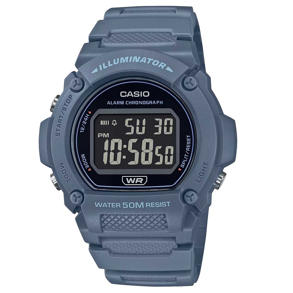 Купить «Casio W-219HC-2B» в интернет-магазине «Золотое время»