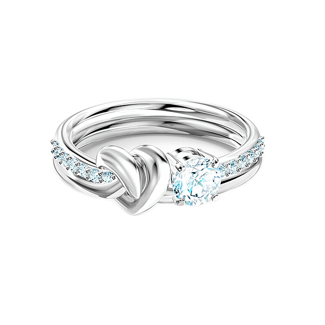 Купить «Swarovski 5535411 LIFELONG HRT: кольцо CZWH/RHS 52» в интернет-магазине «Золотое время»
