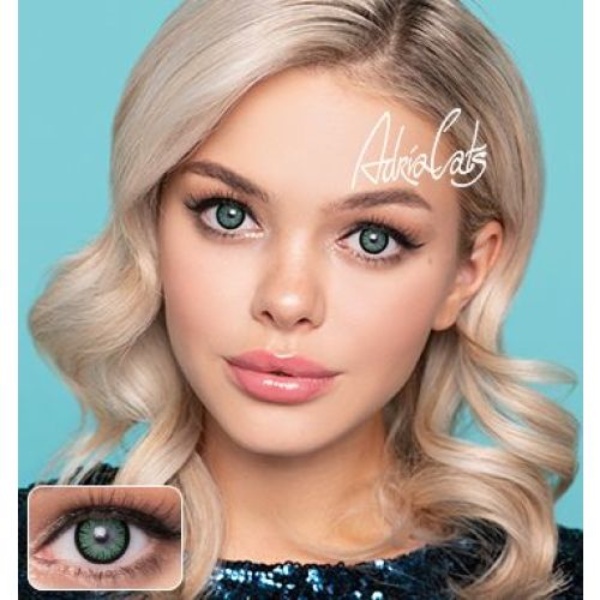 Купить «Adria (Glamorous color) (8.6, TURQUOISE, -0,00)(2 pack) » в интернет-магазине «Золотое время»