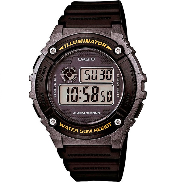 Купить «Casio W-216H-1B» в интернет-магазине «Золотое время»