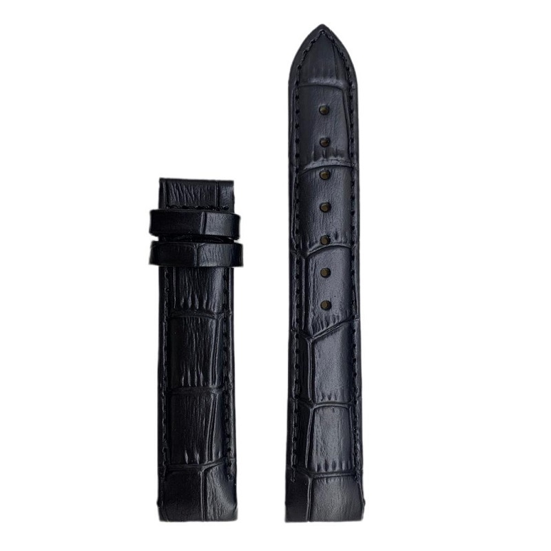 Купить «Leather Watchstrap T Couturier Lady 18M Black» в интернет-магазине «Золотое время»