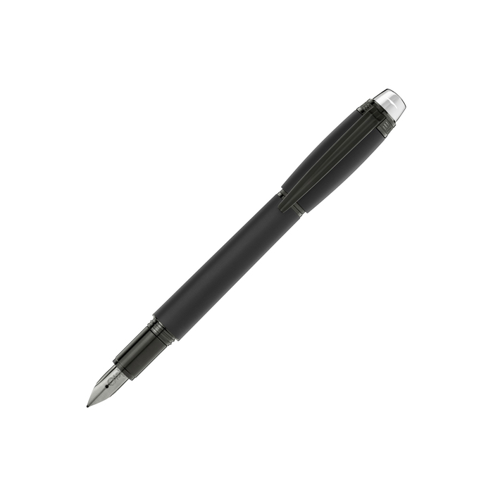 Купить «Montblanc 00118462 ручка перьевая Ultra Black M» в интернет-магазине «Золотое время»