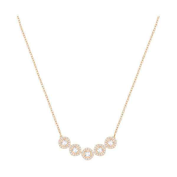 Купить «Swarovski 5351305 Кулон ANGELIC SQUARE:NECKLACE CRY/ROS» в интернет-магазине «Золотое время»