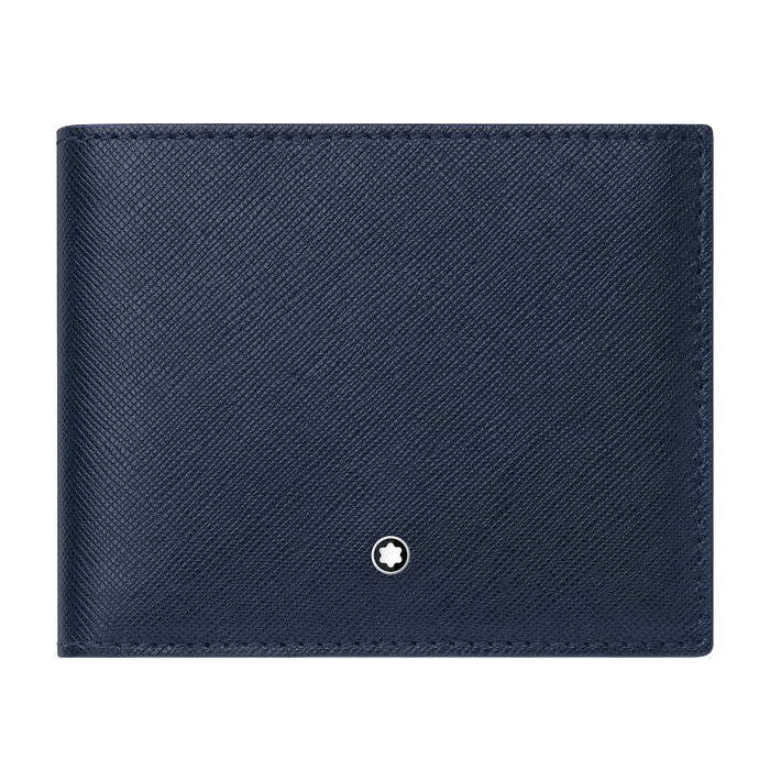 Купить «00128585 БУМАЖНИК MB SARTORIAL 6CC СИНИЙ MONTBLANC» в интернет-магазине «Золотое время»