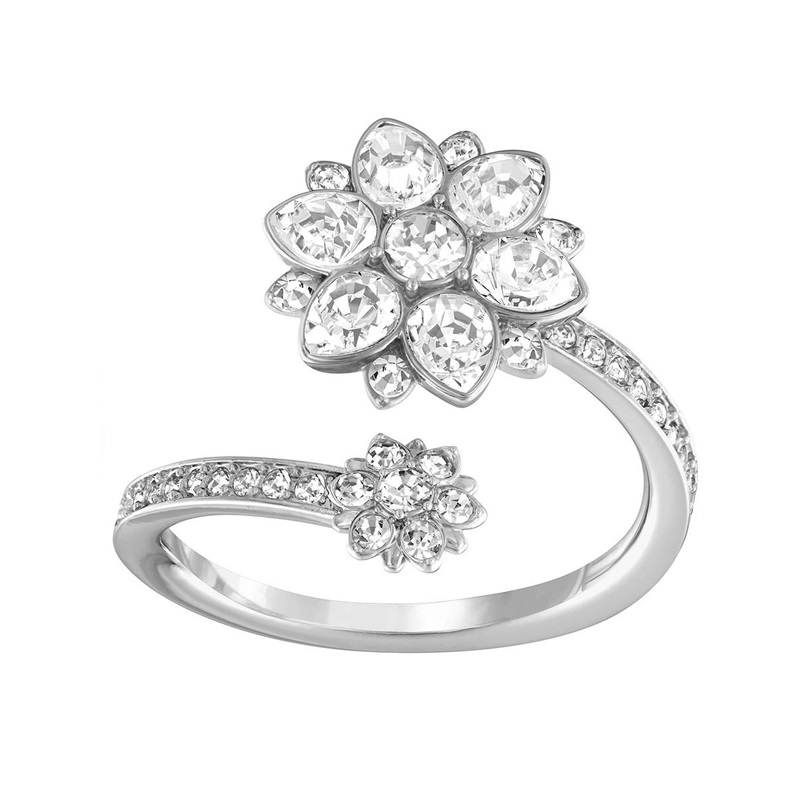 Купить «Swarovski 5112414 Кольцо CELESTIAL  р.55 прозр.родий» в интернет-магазине «Золотое время»