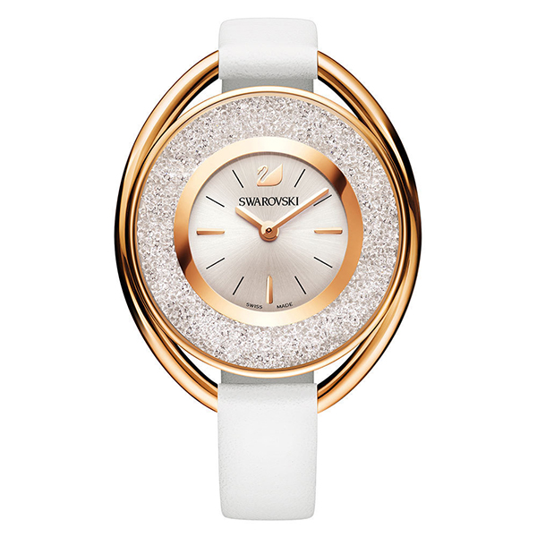 Купить «Swarovski 5230946 CRYSTALLINE OVAL: часы ж. LS WHT/WHT/PRO» в интернет-магазине «Золотое время»