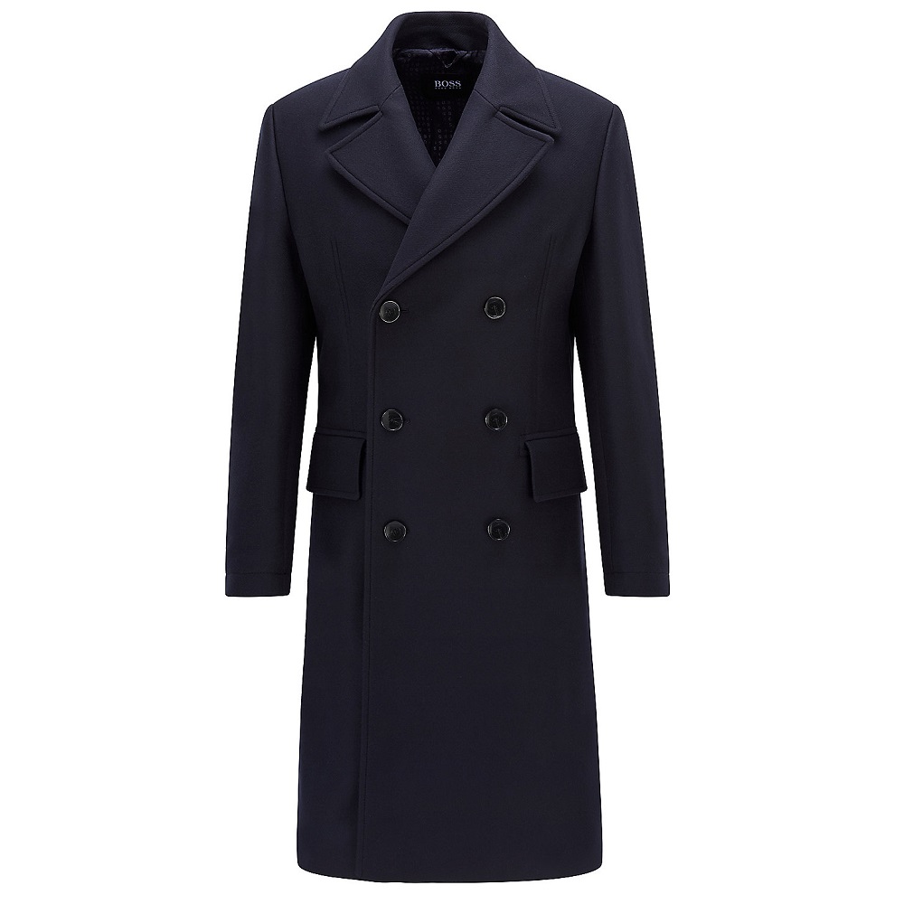 Купить «50458997 Пальто H-Hyde-DB-214 46, Dark Blue» в интернет-магазине «Золотое время»