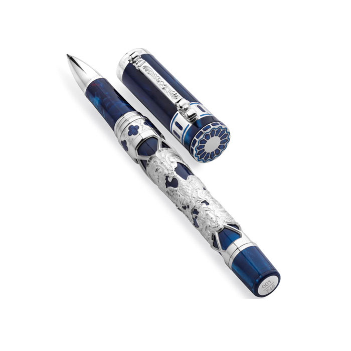 Купить «Montegrappa LE "ТЕАТРО ЛА ФЕНИЧЕ" Ручка чернильная серебро» в интернет-магазине «Золотое время»
