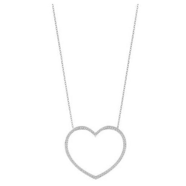 Купить «Swarovski 5117701 Кулон CADMIA  HEART родий» в интернет-магазине «Золотое время»