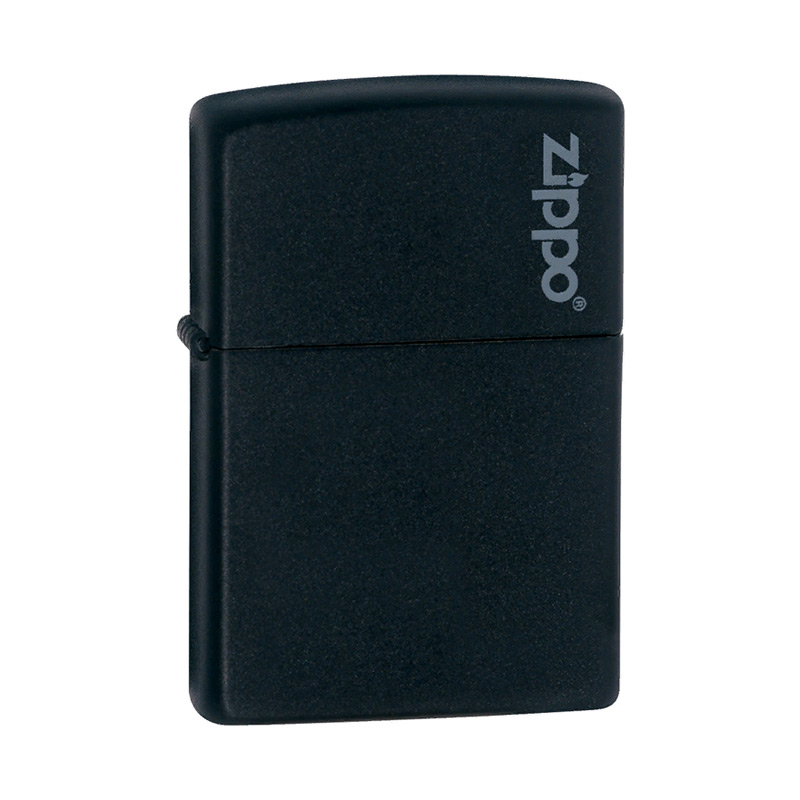 Купить «218ZL Зажигалка ZIPPO Classic, латунь/сталь с покрытием Black Matte, чёрная» в интернет-магазине «Золотое время»