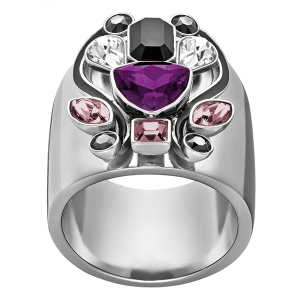 Купить «Swarovski 5184651 Кольцо IMPULSE мульти р.52 палладий» в интернет-магазине «Золотое время»