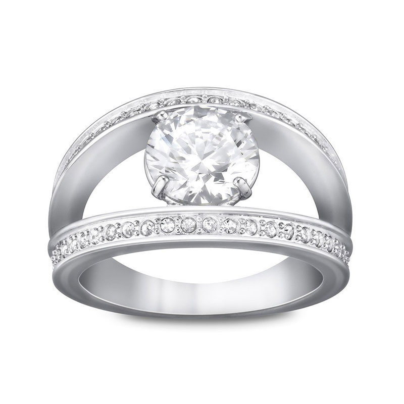 Купить «Swarovski 5007771 Кольцо VITALITY р.60 родий» в интернет-магазине «Золотое время»