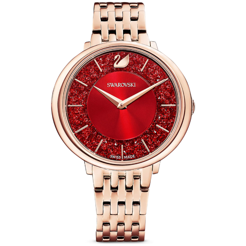 Купить «Swarovski 5547608 CRYSTALLINE CHIC: часы ж. MB PRO/RED/PRO» в интернет-магазине «Золотое время»