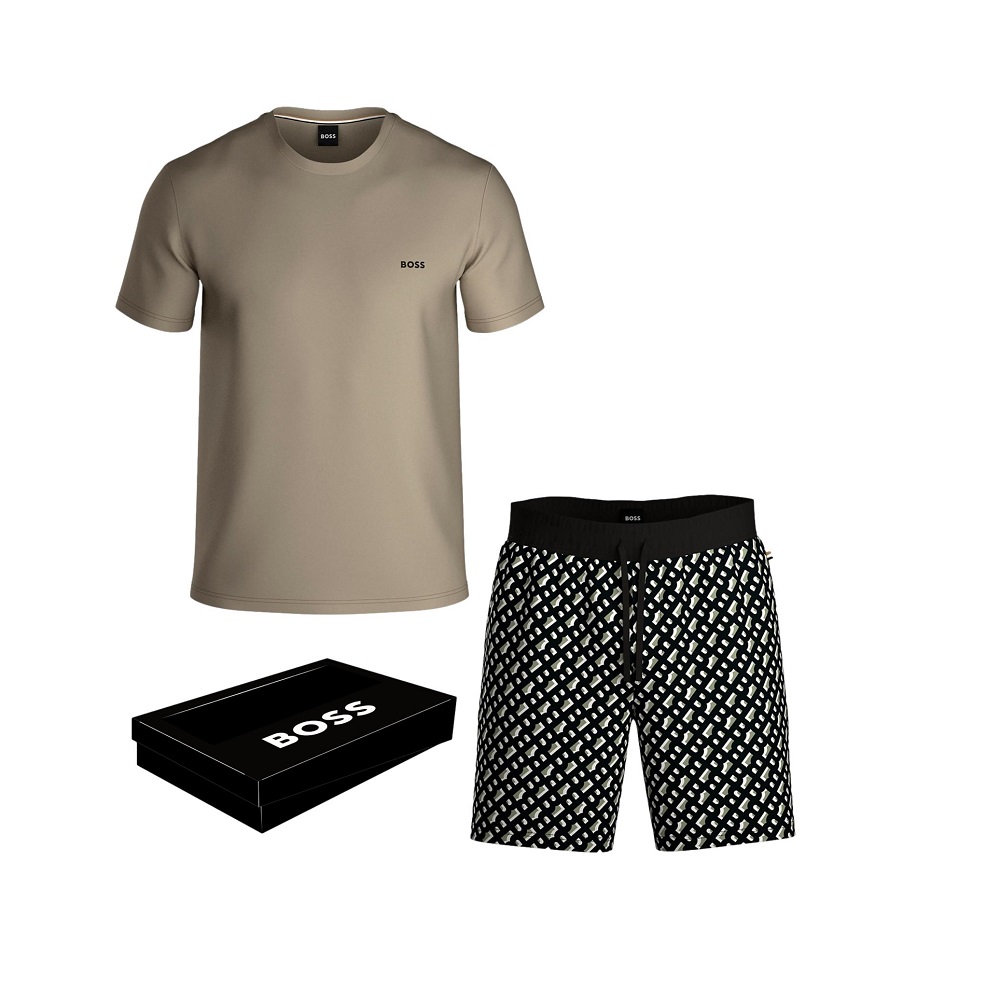Купить «50515569 Пижама Relax Short Set L, Dark Beige» в интернет-магазине «Золотое время»