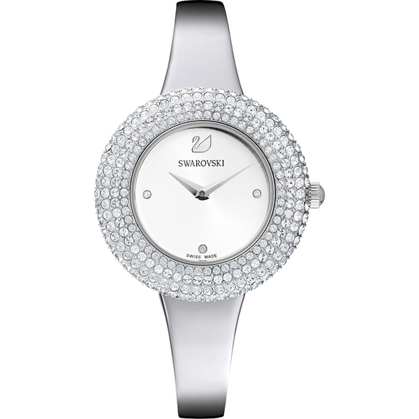 Купить «Swarovski 5483853 CRYSTAL ROSE: часы ж. MB STS/WHT/STS» в интернет-магазине «Золотое время»