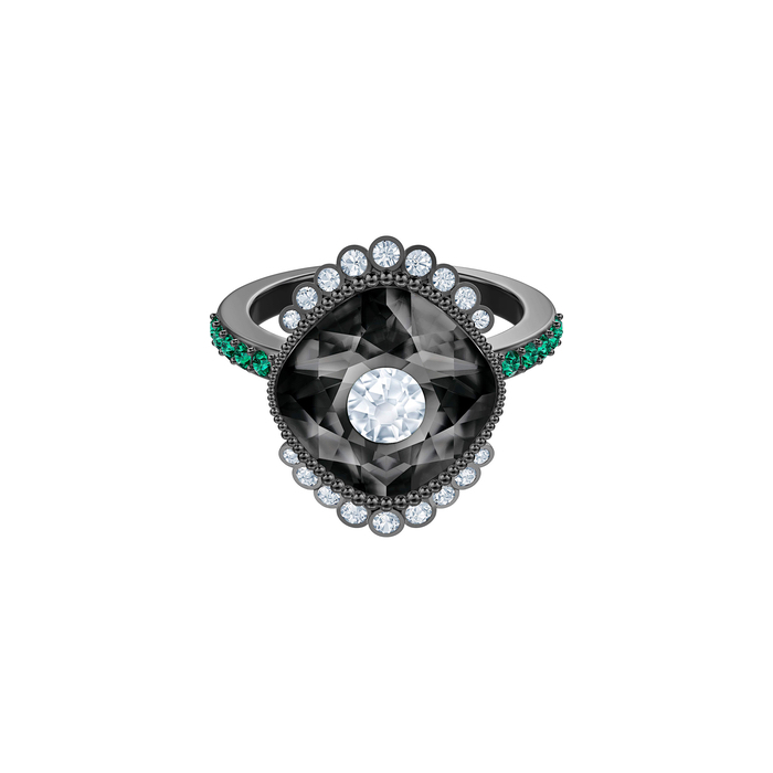 Купить «Swarovski 5511388 BLACK BAROQUE: кольцо SML DMUL/RUS 52» в интернет-магазине «Золотое время»