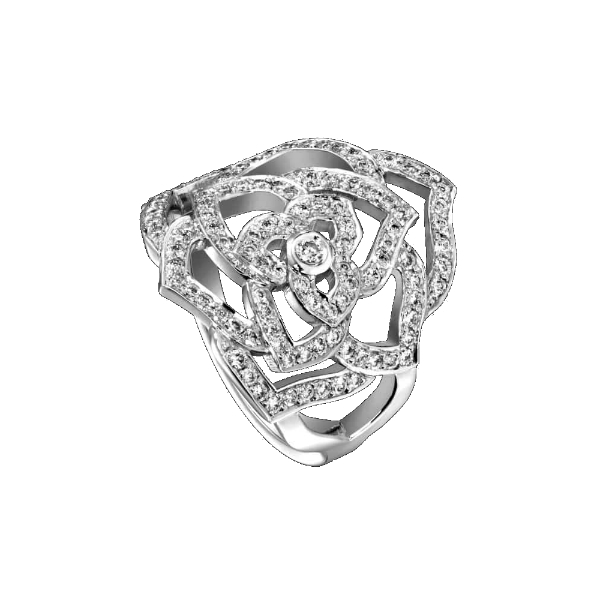 Купить «Piaget G34U9855/G16286 кольцо РОЗА АЖУР БЗ брилЛ» в интернет-магазине «Золотое время»