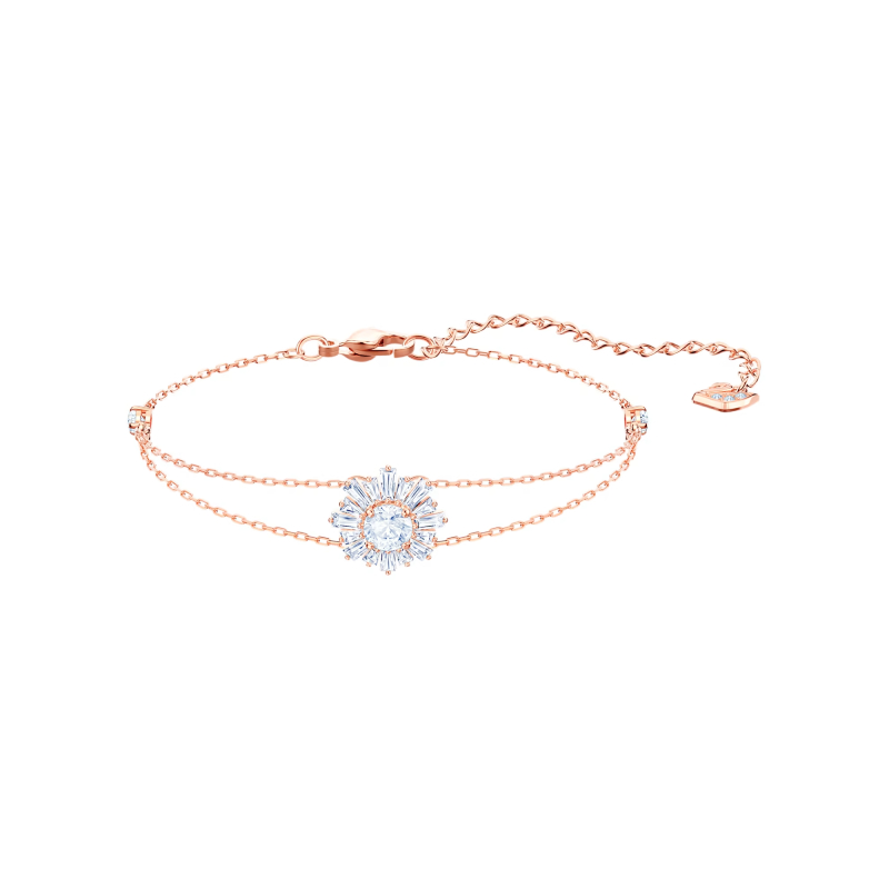 Купить «Swarovski 5451357 Sunshine: браслет CZWH/ROS M» в интернет-магазине «Золотое время»