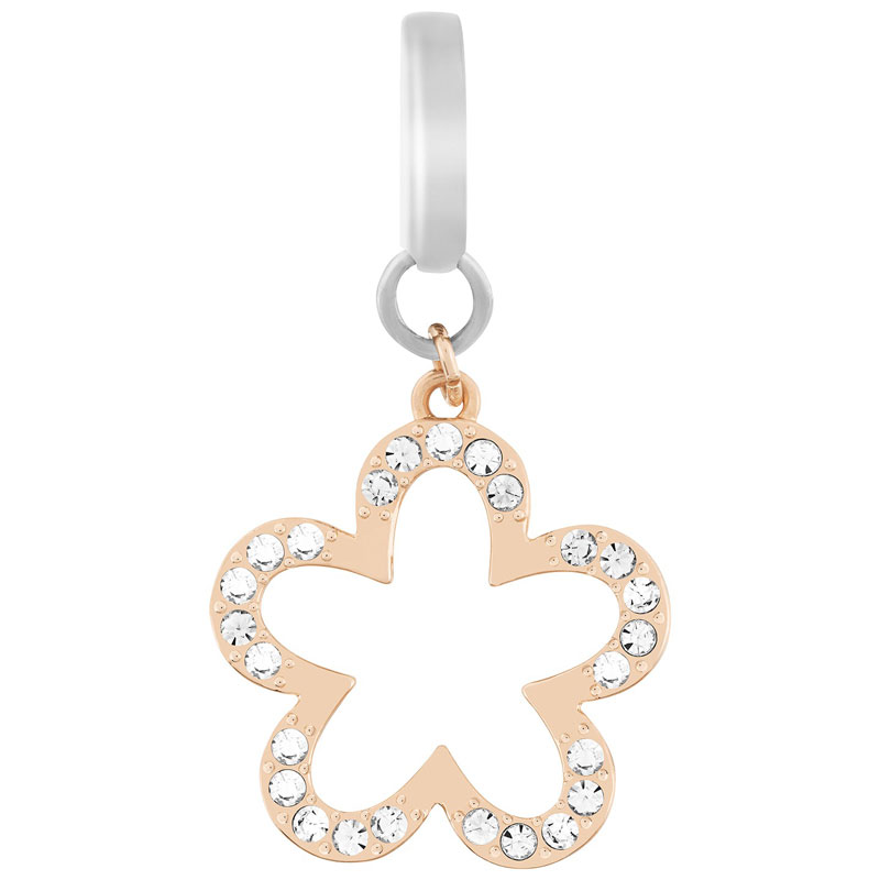 Купить «Swarovski 5070427 Подвеска FLOWER розовое золото» в интернет-магазине «Золотое время»