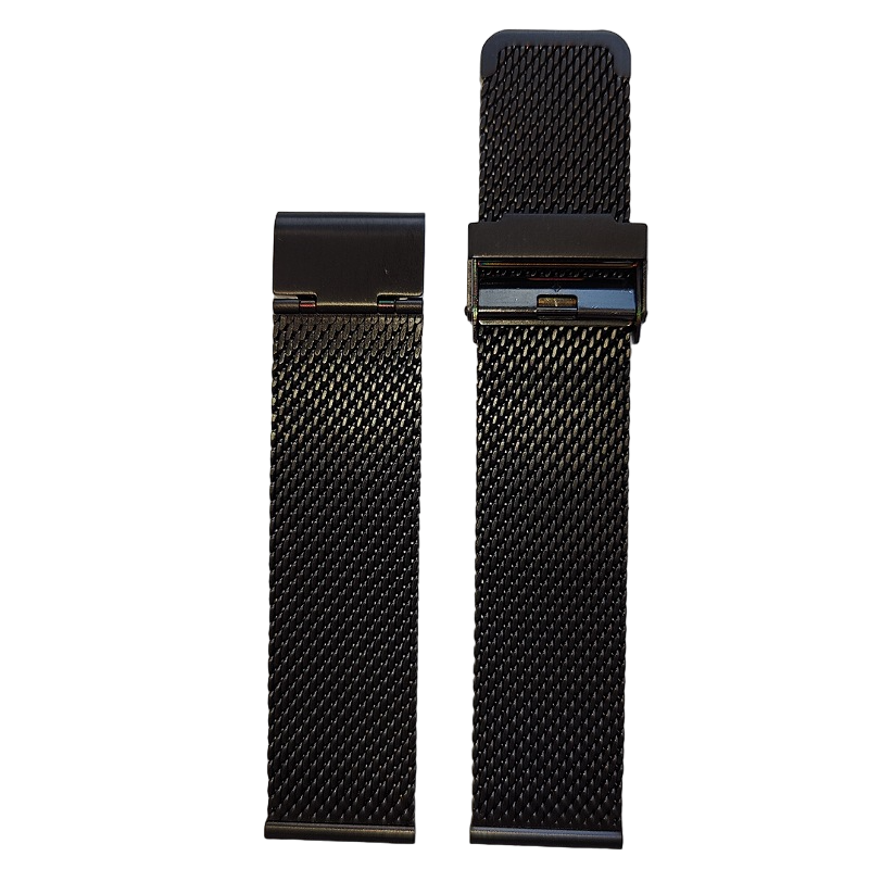Купить «Браслет д/часов Inox Plus M-413-22 Black» в интернет-магазине «Золотое время»