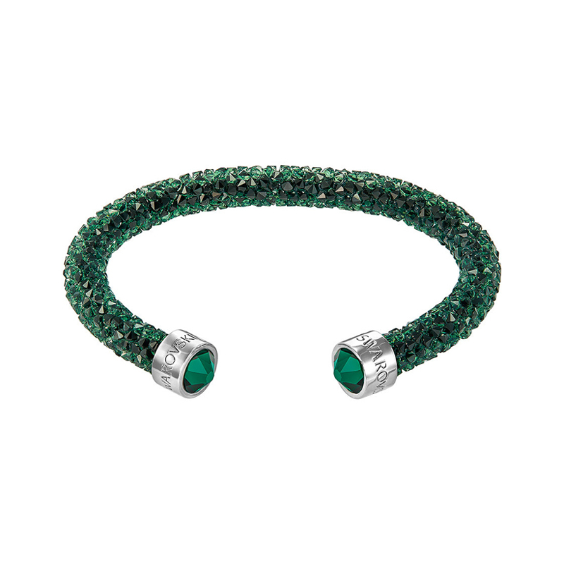 Купить «Swarovski 5250690 Браслет CRYSTALDUST:CUFF ENIT/STS M» в интернет-магазине «Золотое время»
