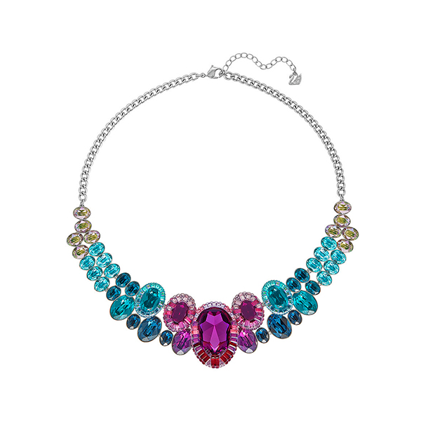 Купить «Swarovski 5189757 Ожерелье EMINENCE MED тм.мульти родий» в интернет-магазине «Золотое время»