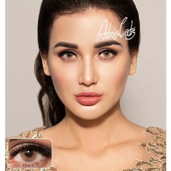Купить «Adria (Effect color) (8.6, CARAMEL, -0,00) (2 pack) » в интернет-магазине «Золотое время»