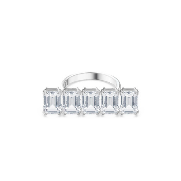 Купить «Swarovski MILLENIA: кольцо WHITE/RHS 50 5610730» в интернет-магазине «Золотое время»
