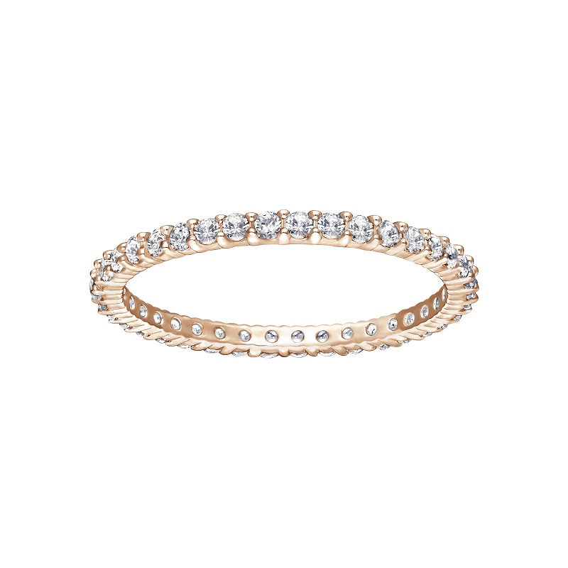 Купить «Swarovski 5095329 VITTORE: кольцо CZWH/ROS 58» в интернет-магазине «Золотое время»