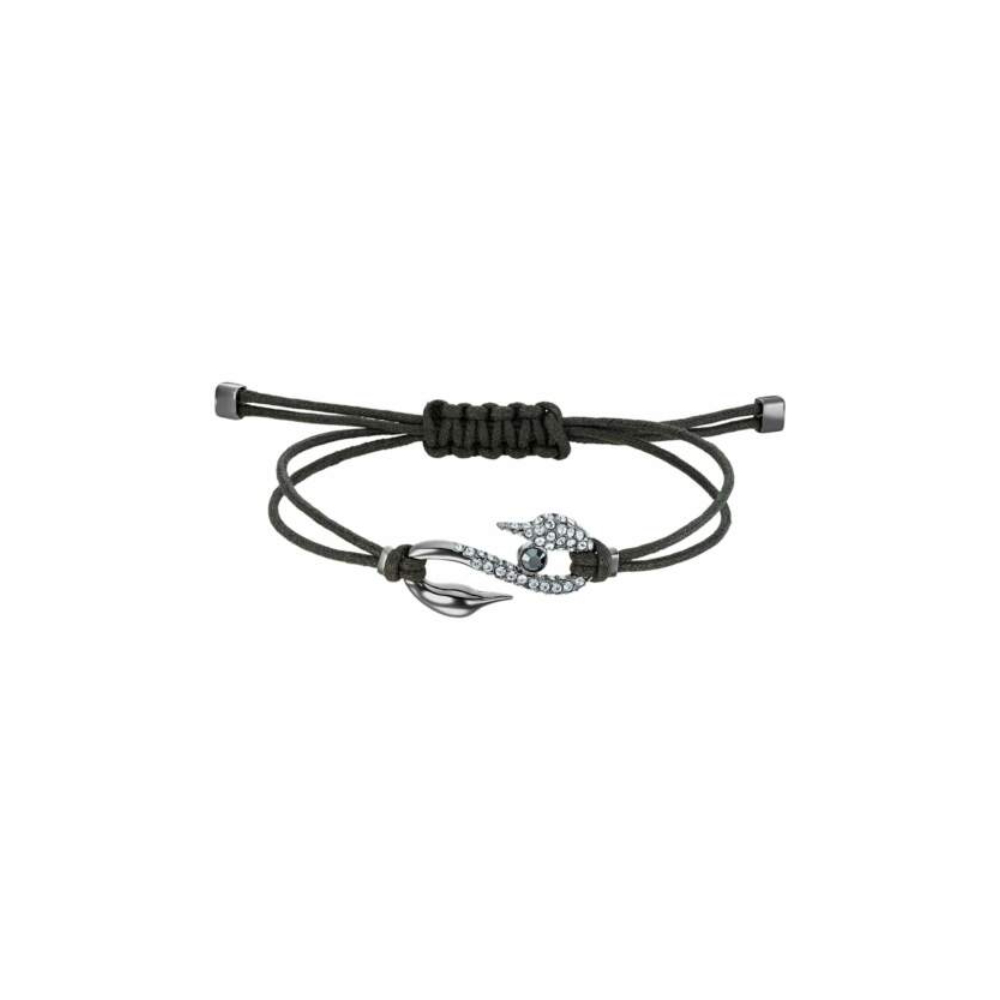 Купить «Swarovski 5551813 SWAPOWER: браслет S HOOK JET/CRY/RUS 2 M» в интернет-магазине «Золотое время»