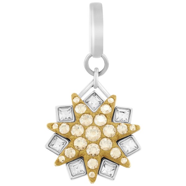 Купить «Swarovski 5070428 Подвеска SNOWFLAKE золото/родий» в интернет-магазине «Золотое время»