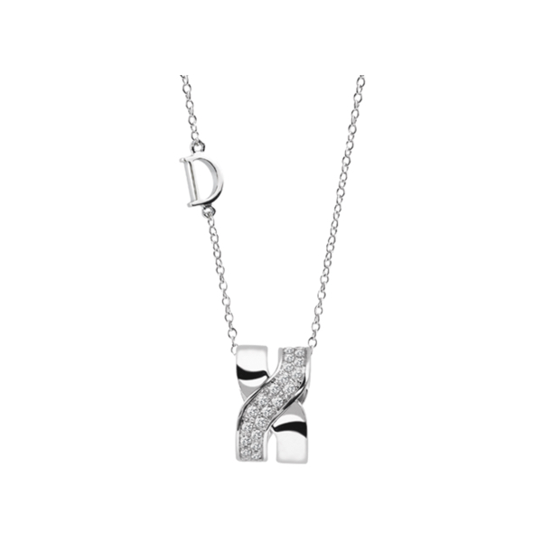 Купить «20045771 Колье Damiani 24 бр-0,12 крт., 750пр. вес 5,71 гр.» в интернет-магазине «Золотое время»