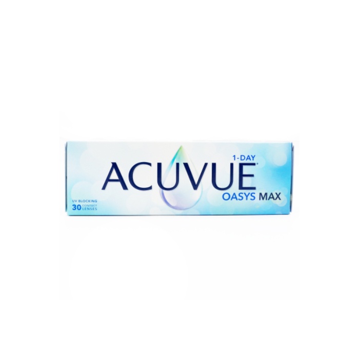 Купить «1 Day Acuvue Oasys MAX 30/8.5/-1.00» в интернет-магазине «Золотое время»
