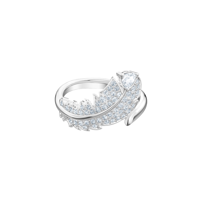 Купить «Swarovski 5515029 NICE: кольцо SIMPLE CZWH/RHS 52» в интернет-магазине «Золотое время»