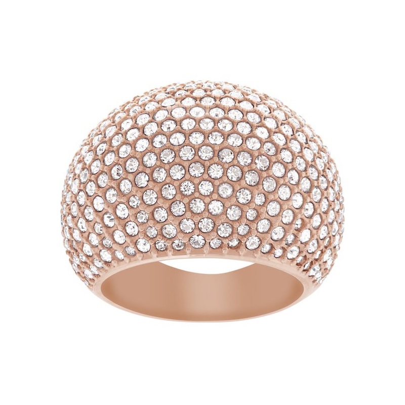 Купить «Swarovski 5102573 Кольцо STONE р.60 розовое золото» в интернет-магазине «Золотое время»