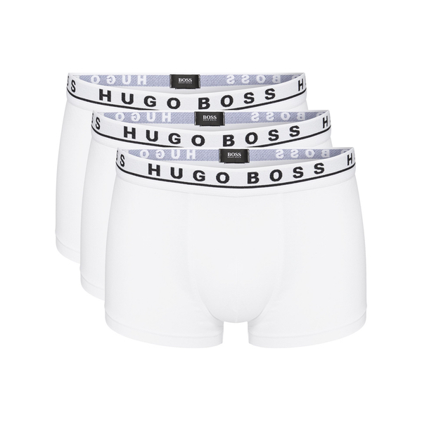 Купить «50325403 Трусы Trunk 3P CO/EL L, White» в интернет-магазине «Золотое время»
