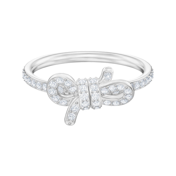Купить «Swarovski 5474933 Lifelong Bow: кольцо SML CRY/RHS 52» в интернет-магазине «Золотое время»
