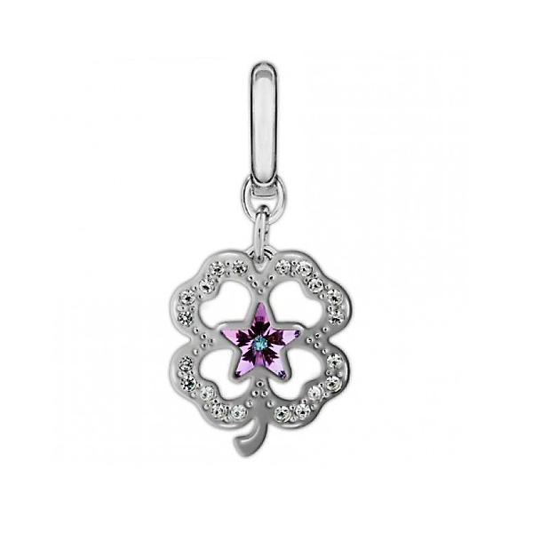 Купить «Swarovski 5006438 Подвеска CLOVER родий» в интернет-магазине «Золотое время»
