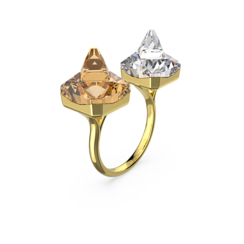 Купить «Swarovski 5620720 CHROMA: кольцо CRY/GOS 52» в интернет-магазине «Золотое время»