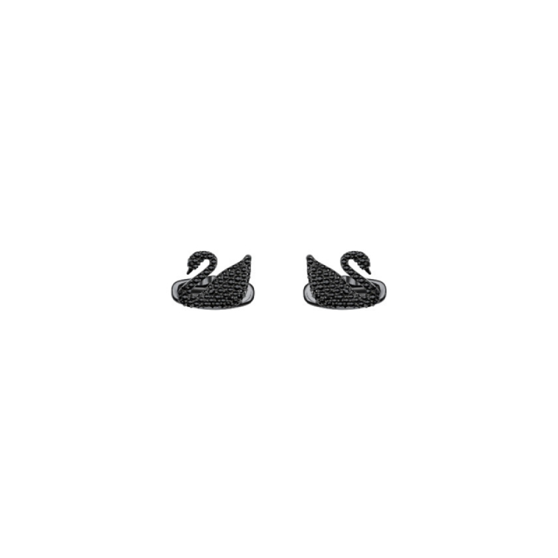 Купить «Swarovski 5427129 Запонки SWAN:CUFFLINKS JET/PBK» в интернет-магазине «Золотое время»