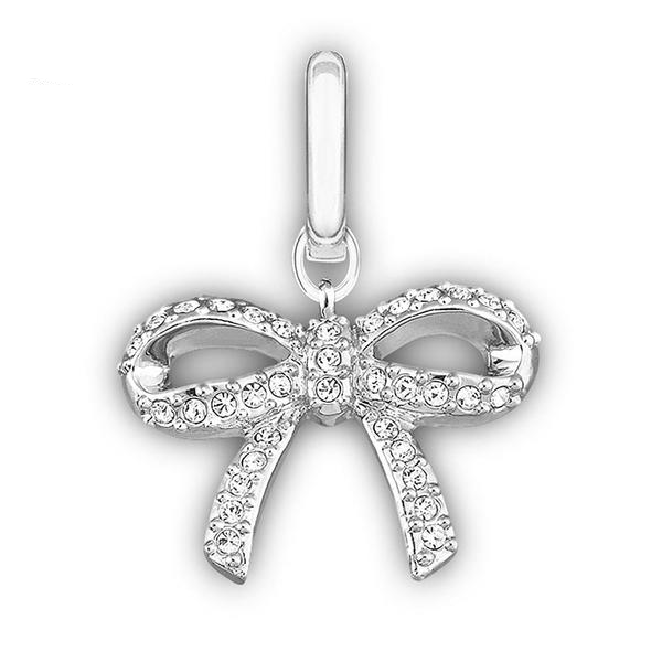 Купить «Swarovski 1047486 Подвеска BOW родий» в интернет-магазине «Золотое время»