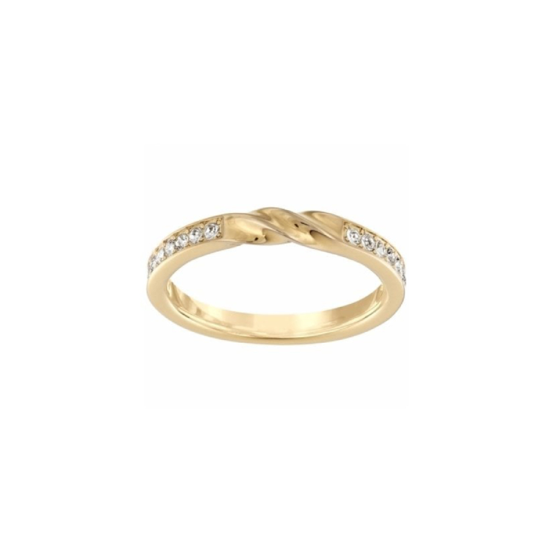 Купить «Swarovski 5140100 Кольцо CURLY р.60 золото» в интернет-магазине «Золотое время»