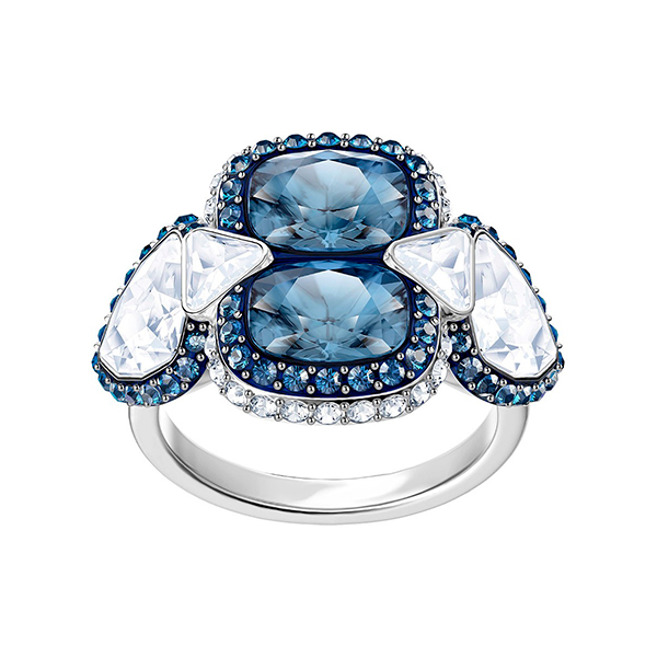 Купить «Swarovski 5374326 Кольцо LAKE:RING COCKTAIL LMUL/RHS р.55» в интернет-магазине «Золотое время»