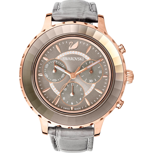 Купить «Swarovski 5452495 OCTEA LUX CHRONO: часы ж. LS GRAY/GR/PRO» в интернет-магазине «Золотое время»