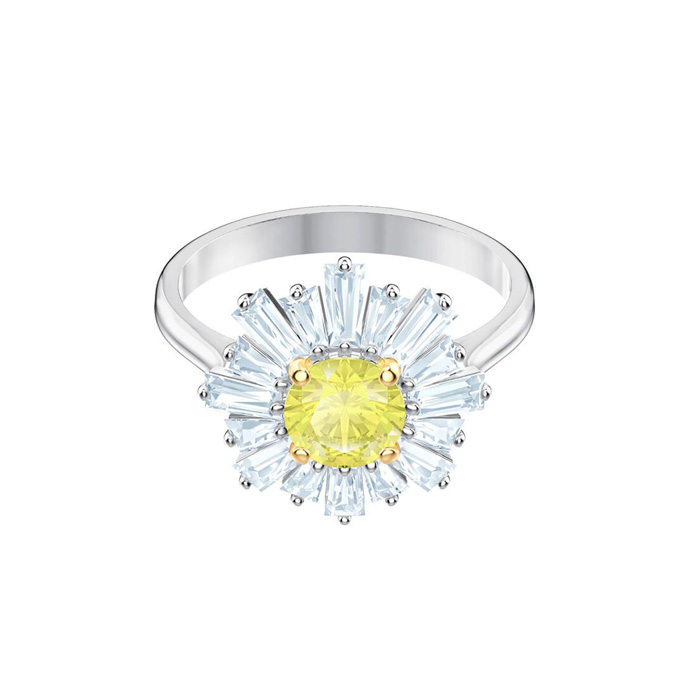 Купить «Swarovski 5482709 Sunshine: кольцо MED CECY/RHS 52» в интернет-магазине «Золотое время»