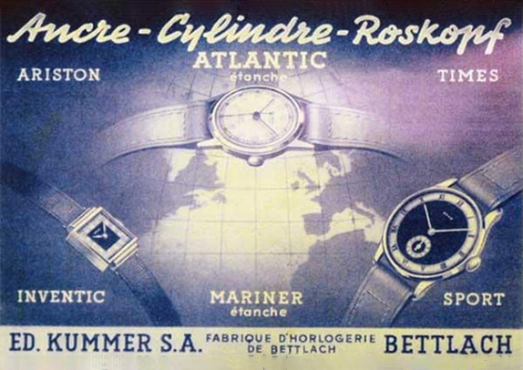 История и наследие часов Atlantic