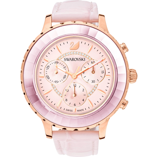 Купить «Swarovski 5452501 Octea Lux Chrono: часы ж. LS ROSE/PRO» в интернет-магазине «Золотое время»