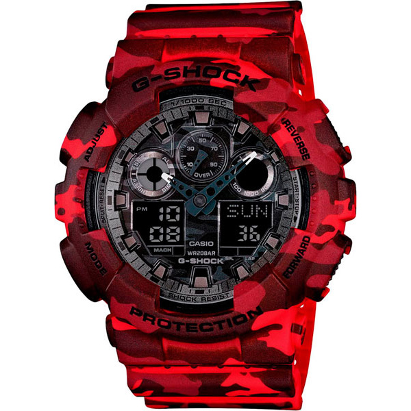 Купить «Casio GA-100CM-4A» в интернет-магазине «Золотое время»