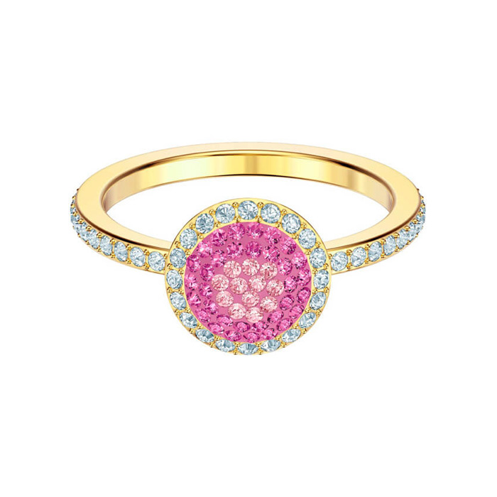 Купить «Swarovski 5457494 No Regrets: кольцо RND LMUL/GOS 55» в интернет-магазине «Золотое время»