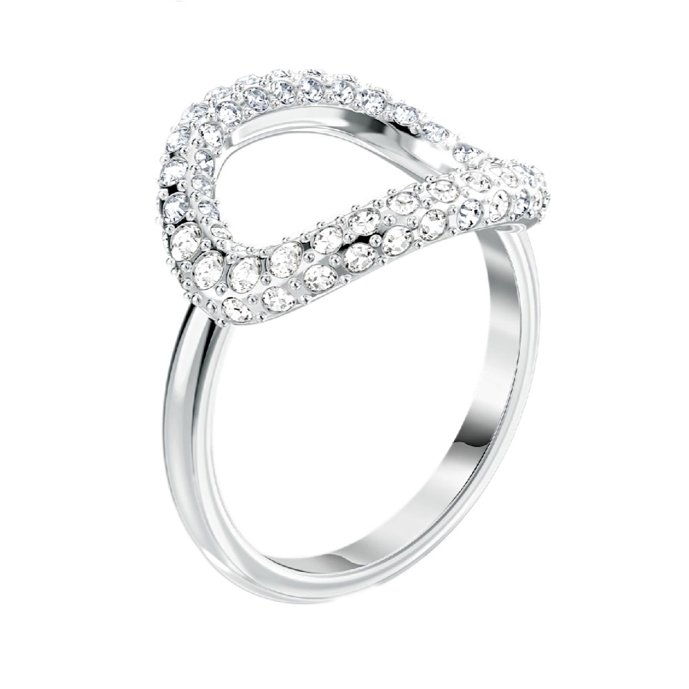 Купить «Swarovski 5572875 THE ELEMENTS: кольцо AIR LMUL/RHS 52» в интернет-магазине «Золотое время»